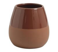 Gedy Wilma Porta Cepillo de Dientes, Porcelana, Terracota, 10 x 10 x 10