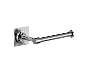 Gedy Wizard Portarrollos Papel higiénico baño, Cromo, Latón, Adhesivo, sin Taladro, 14,5 x 7,6 x 4,9