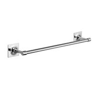 Gedy Wizard Toallero baño, Toallero Pared, Toallero Adhesivo, Toallero sin Taladro, 35 x 7,4 x 4,9, Cromo, Latón, se pude Cortar la Barra