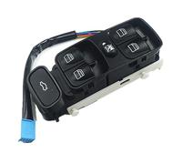 GEEANDLY Interruptor de botón Mando Elevalunas Botonera A2038210679 A2038200110 Compatible con Clase C W203 C180 C200 C220 C230 C240 C270 C280 C30 C320 C350