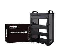 GeeekPi 8U Server Cabinet, 10 Pulgadas Server Rack for Network, Servers, Audio, and Video Equipment, DeskPi RackMate T1 Rackmount (Black)