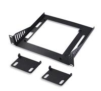 GeeekPi DeskPi RackMate Accesorios Mini ITX Shelf Estante Rack 10'' 1U para instalación Permanente en Todos los bastidores estándar de 10'' y Armario de Red, la Bandeja Puede Equipada con DeskPi