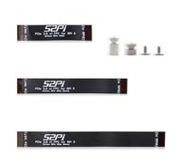 GeeekPi FFC - Set de 16 pines para Raspberry Pi 5 PCIe to NVMe SSD Shield (40 mm, 60 mm, 80 mm, longitud: 80 mm)