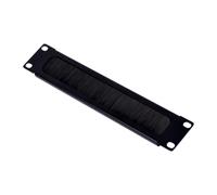 GeeekPi Panel de gestión de cables de montaje en rack con tira de cepillo para entrada de cables DeskPi RackMate T1/T0/T2/T1 Plus/T0 Plus y rack de servidor de 10 pulgadas o gabinete de red