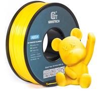 GEEETECH Filamento ABS+ 1,75mm, Filamento ABS+ para impresora 3D,1 kg 1 bobina, Amarillo