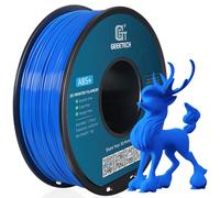 GEEETECH Filamento ABS+ de 1,75 mm, filamento ABS+ para impresora 3D,precisión dimensional +/- 0,03 mm,1kg,Azul