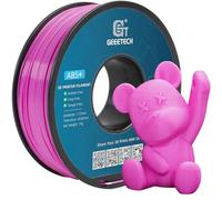 GEEETECH Filamento ABS+ de 1,75 mm, filamento para impresora 3D, 1 kg por bobina, Rosa