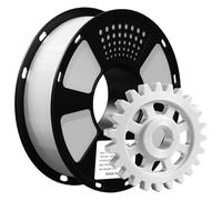GEEETECH Filamento ASA de 1,75 mm, resistente al calor y duradero, 1 kg, color blanco