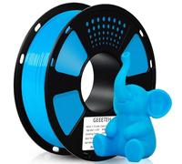 GEEETECH Filamento PETG 1,75 mm, filamento para impresora 3D, 1 kg por bobina, azul agua