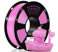 GEEETECH Filamento PETG 1,75 mm, filamento para impresora 3D, 1 kg por bobina, color rosa