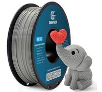 GEEETECH Filamento PETG 1,75 mm gris 1 kg carrete para impresora 3D, filamento de impresora 3D PETG precisión dimensional +/- 0,02