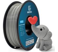 GEEETECH Filamento PETG 1,75 mm gris 1 kg carrete para impresora 3D, filamento de impresora 3D PETG precisión dimensional +/- 0,02