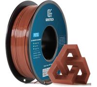 GEEETECH Filamento PETG 1,75 mm Marrón,PETG Bobina de 1 kg para impresora 3D