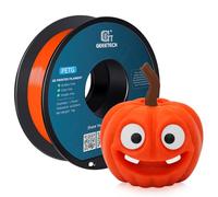 GEEETECH Filamento PETG 1,75 mm para impresora 3D, 1 carrete 1 kg, Naranja | Precisión dimensional ±0,02 mm