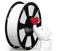 GEEETECH Filamento PETG 1,75 mm para Impresora 3D, Precisión Dimensional +/- 0,02 mm, 1KG Carrete, Blanco