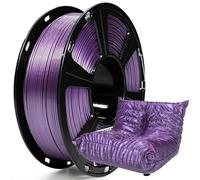 GEEETECH Filamento PETG de 1,75 mm para impresora 3D, bobina de 1 kg, violeta metalizado