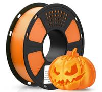 GEEETECH Filamento PLA 1,75 mm para impresora 3D, 1 bobina de 1kg,Naranja