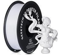 GEEETECH Filamento PLA 1.75mm Nuevo Blanco, filamento de impresora 3D PLA 1kg Carrete