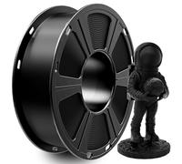 GEEETECH Filamento PLA de 1,75 mm, filamento PLA para impresora 3D, bobina de 1 kg, Negro