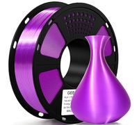 GEEETECH Filamento PLA Seda 1,75 mm para Impresora 3D,1KG,Morado Oscuro