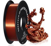 GEEETECH filamento PLA Seda 1.75mm, filamento PLA Silk para impresora 3d,1kg carrete,Seda Cobre
