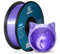 GEEETECH filamento PLA Seda 1.75mm, filamento PLA Silk para impresora 3d,1kg carrete,Seda Púrpura