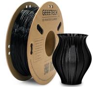 GEEETECH Filamento TPU flexible de 1,75 mm,TPU 95A para impresora 3D, 500g/bobina,Negro