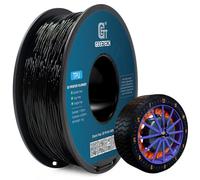 GEEETECH FilamentoTPU 95A, TPU 1,75mm para impresora 3D,bobina de 1 kg,Negro