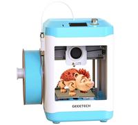 GEEETECH Impresora 3D M1 Mini para principiantes y uso doméstico | Extrusor de accionamiento directo, velocidad de impresión de 250 mm/s, autonivelación, tarjeta SD y un rollo de filament