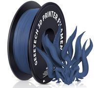 GEEETECH matte PLA filament, Impresora 3D Filamento PLA 1kg Carrete, Precisión Dimensional +/- 0.03 mm,Azul