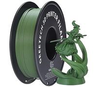 GEEETECH matte PLA filament, Impresora 3D Filamento PLA 1kg Carrete, Precisión Dimensional +/- 0.03 mm,Verde oliva