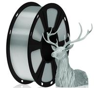 GEEETECH PETG Filamento, PETG Filamento Plata 1,75 mm 1 kg para impresora 3D