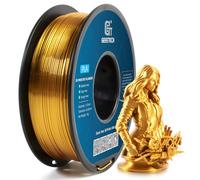 GEEETECH PLA filamento 1.75mm Seda Oro, impresora 3D Filamento PLA 1kg Carrete