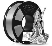 GEEETECH PLA Filamentos 1.75mm Plata Seda, impresora 3D Impresora Filamento PLA 1KG Carrete