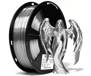 GEEETECH PLA Filamentos 1.75mm Plata Seda, impresora 3D Impresora Filamento PLA 1KG Carrete
