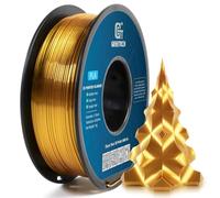 GEEETECH PLA Seda Filamento 1.75mm impresora 3D,Filamento PLA Silk1KG Carrete,Seda Oro