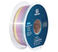 GEEETECH Silk PLA Silk Filamento de arco iris de color claro, 1,75 mm, 1 kg para impresora 3D