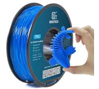 GEEETECH TPU Filamento Flexible 1.75mm,Filamento 95A TPU para impresora 3d,bobina de 1kg,Azul