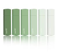 GEEHUA Rodillo corrector de 6 piezas, ratón corrector de 36 m, mini cinta correctora blanca, cinta correctora instantánea estética de secado rápido para estudiantes, escuela, oficina (verde)