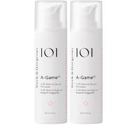 G orgeous A-Game 20 - 0.2% Retinal Serum - Advanced Anti-Aging Vitamin A Night Serum - Reduces Wrinkles, Smooths Skin & Boosts Collagen - For Experienced Retinoid Users - 30ml (Paquete de 2)