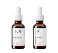 Geek & Gorgeous B-Bomb Duo Pack - Suero 10% niacinamida en dosis altas, refina los poros, reduce las impurezas y regula la producción de sebo, ideal para pieles mixtas y grasas, 30 ml x 2