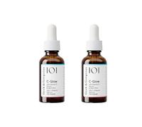 G orgeous - C-Glow - Suero con 15% vitamina C + ácido ferúlico y vitamina E, protege contra el daño ambiental, estimula el colágeno e iguala el tono de piel - todos los tipos de piel, pack dúo