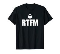 Geek Nerd Leer El Follando Manual RtfM Camiseta