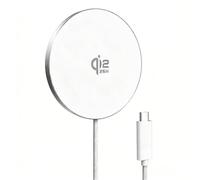 GEEKERA Qi2.2 25W Cargador rápido inalámbrico magnético: Cargador inalámbrico ultradelgado y plano para Apple MagSafe iPhone 17/16/15/14/13/12, Ideal para jugar - Sin sobrecalentamiento