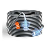 GEEKERA Starlink - Cable alargador Gen 3 (46 m/150 pies), Star Link impermeable para antena estándar V4 y enrutador Gen3, 10 m/15 m/23 m/30 m, flexible a elegir, color gris