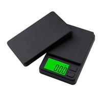 GeekerChip Báscula Precisión Digital 0.01g/1000g,Balanzas de Portátiles,Báscula de Joyería,Multifunción Báscula de Bolsillo Miligramos,con Pantalla LCD,para Ingredientes,Cocina,Joyería,Negro