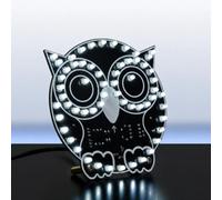 GeekLJT Kit de soldadura de luz LED de búho, STC8G1K17A MCU 60 LED Owl Night Light Kit de proyecto de soldadura, kits electrónicos de bricolaje para aprender y enseñar soldadura y electrónica