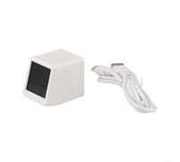 GeekMagic NerdMiner Stock Ticker Display WiFi Reloj meteorológico Precio en tiempo real Gadget de escritorio compacto para oficina (blanco)