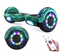 GeekMe - Giropodo de 6,5 Pulgadas con bodegas eléctrico autoequilibrado Bluetooth Incorporado para niños y Adultos