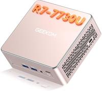 GEEKOM 2027 A5 Mini PC, AMD Ryzen™ 7 7730U Agentic PC, 16GB RAM 512GB SSD | Business Mini Ordenador Dual HDMI Hasta 8K, 2,5G LAN y Sistema Preinstalado, 3 Años de Garantía,Ideal para Oficina